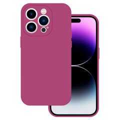 Чехол Tel Protect Silicone Premium для iPhone 14 Pro, малиновый цена и информация | Чехлы для телефонов | 220.lv