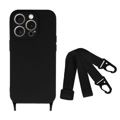 Силиконовый чехол с ремешком для Iphone 14 Pro дизайн 2 цена и информация | Чехлы для телефонов | 220.lv