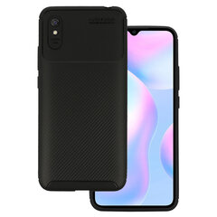 Чехол Vennus Carbon Elite для Xiaomi Redmi 9A, черный цена и информация | Чехлы для телефонов | 220.lv