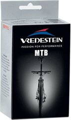 Velosipēda kamera Vredestein MTB 26 x 1.30-1.70 (35/44-559), melna cena un informācija | Velo riepas, kameras | 220.lv