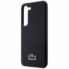 Оригинальный чехол LACOSTE Hardcase Iconic Petit Pique MagSafe LCHMS24MPVCK для Samsung Galaxy S24 Plus, черный цена и информация | Чехлы для телефонов | 220.lv