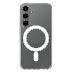 Акриловый цветной чехол Magsafe для Samsung Galaxy S23 Ultra, белый цена и информация | Чехлы для телефонов | 220.lv