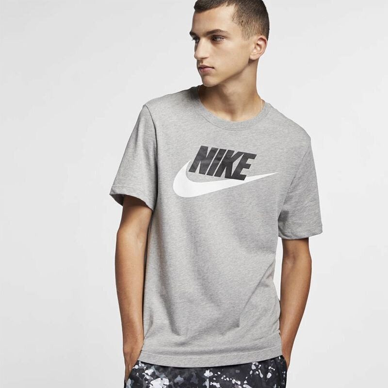 T-krekls vīriešiem Nike NSW Tee Icon Futura M AR5004063, pelēks цена и информация | Vīriešu T-krekli | 220.lv