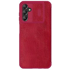 Nillkin Qin Book PRO Case for Samsung Galaxy A14 4G Red цена и информация | Чехлы для телефонов | 220.lv