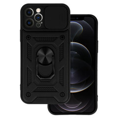 Чехол Slide Camera Armor Case для iPhone 12 Pro Max, черный цена и информация | Чехлы для телефонов | 220.lv