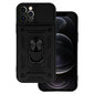 Slide Camera Armor Case iPhone 12 Pro Max Black cena un informācija | Telefonu vāciņi, maciņi | 220.lv