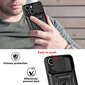 Slide Camera Armor Case Motorola Moto G04 Black цена и информация | Telefonu vāciņi, maciņi | 220.lv