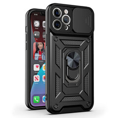 Slide Camera Armor Case Motorola Moto G84 5G Black cena un informācija | armor Tūrisma preces | 220.lv