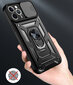 Slide Camera Armor Case Samsung Galaxy S23 Black цена и информация | Telefonu vāciņi, maciņi | 220.lv