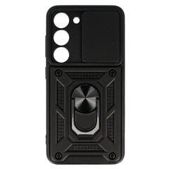 Slide Camera Armor Case Samsung Galaxy S23 Black cena un informācija | Telefonu vāciņi, maciņi | 220.lv