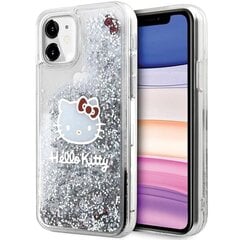 Hello Kitty Liquid Glitter Charms Kitty Head Case цена и информация | Чехлы для телефонов | 220.lv