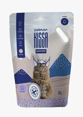 Комкующийся бентонитовый наполнитель с ароматом лаванды "Suomen Kissa", 5 л цена и информация | Наполнители для туалета | 220.lv