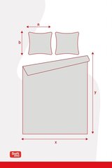 Комплект постельного белья, 160x200, 3 шт цена и информация | Постельное белье | 220.lv