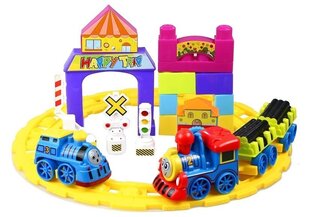 Поезд с рельсами и звуковыми эффектами цена и информация | Конструктор автомобилей игрушки для мальчиков | 220.lv