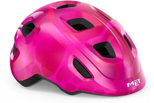 Велосипедный шлем Met Hooray, 52-55 см, розовый цвет цена и информация | Шлемы | 220.lv