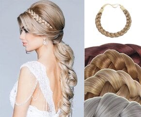 Наращивание волос Sweet Milkmaid Braid, плетеная повязка на голову для массивных волос (натуральная блондинка) Для женщин от Vanessa Grey P155-24 цена и информация | Аксессуары для волос | 220.lv