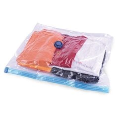 Вакуумный мешок для одежды, 60x80 см цена и информация | Мешки для одежды, вешалки | 220.lv