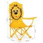 Bērnu saliekamais kempinga krēsls, lauva cena un informācija | Dārza mēbeles bērniem | 220.lv