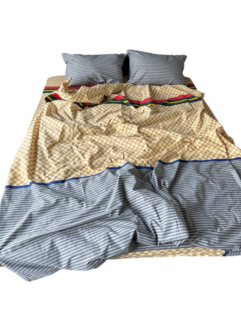 Sweet Sleep gultasveļas komplekts Ģeometrija, 180x200, 4 daļas цена и информация | Gultas veļas komplekti | 220.lv