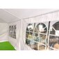 Dārza telts 6x3m 6 sienas, balta cena un informācija | Dārza nojumes un lapenes | 220.lv