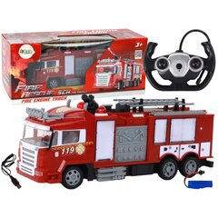 LeanToys tālvadības ugunsdzēsēju mašīna cena un informācija | Rotaļlietas zēniem | 220.lv