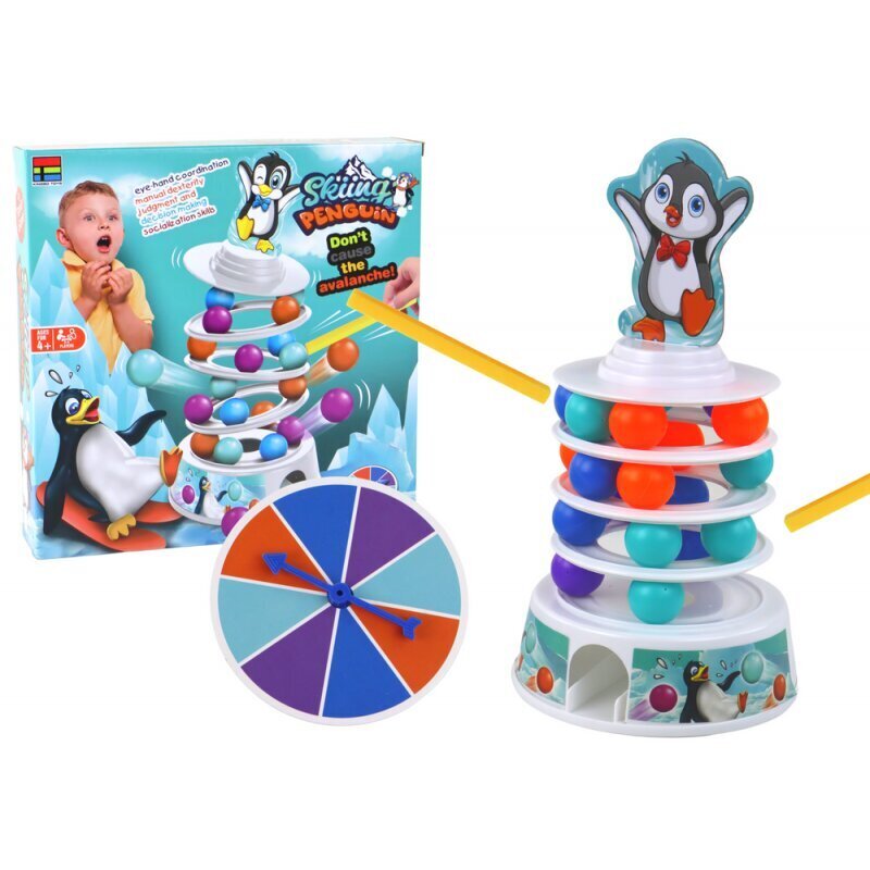 Arkādes spēle Penguin Balls Slide Tower Balls цена и информация | Galda spēles | 220.lv