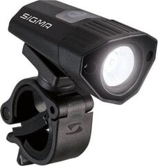 Передняя лампа Sigma Buster 100, черная цена и информация | Велосипедные фонари, отражатели | 220.lv