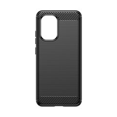 Силиконовый чехол Carbon Case для Nokia X30 - черный цена и информация | Чехлы для телефонов | 220.lv