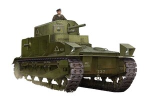 Konstruktors Hobbyboss Vickers Medium Tank Mk I, 720+ daļas cena un informācija | Konstruktori | 220.lv