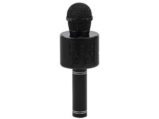 Беспроводной караоке-микрофон с динамиком, черный цена и информация | Микрофоны | 220.lv