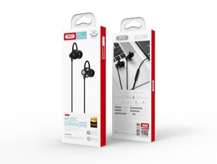 XO wired earphones EP41 jack 3,5 mm gray цена и информация | Наушники | 220.lv