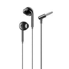 XO wired earphones EP62 jack 3,5 mm black цена и информация | Наушники | 220.lv