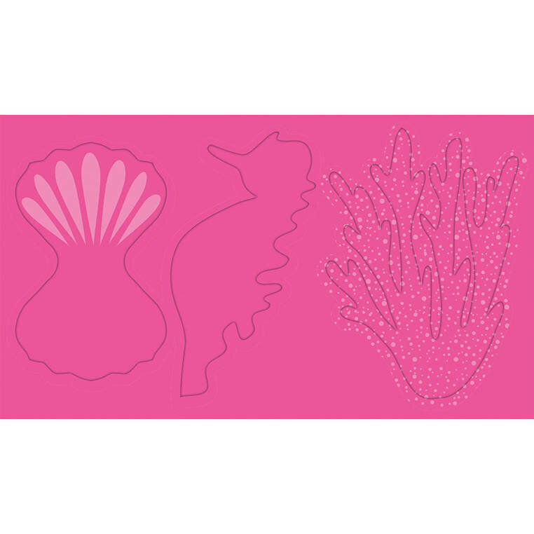 Radošs jūras dzīvnieku komplekts no 3D papīra Janod, 9d. цена и информация | Attīstošās rotaļlietas | 220.lv