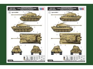 Konstruktors Hobbyboss Pz.Kpfw. VI Sd.Kfz. 182 King Tiger II, 1500+ d. cena un informācija | Konstruktori | 220.lv