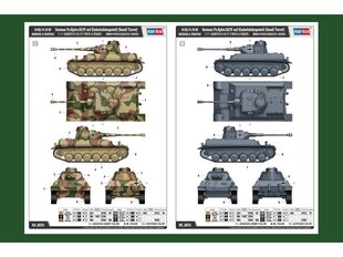 Konstruktors Hobbyboss German Pz.Kpfw.III/IV, 470+ d. cena un informācija | Konstruktori | 220.lv