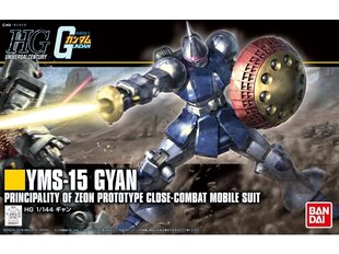 Saliekams modelis Bandai HGUC Gundam YMS-15 GYAN, 1/144, 59240 cena un informācija | Konstruktori | 220.lv