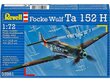 Saliekams modelis Focke Wulf Ta 152 H Revell, 03981 cena un informācija | Līmējamie modeļi | 220.lv