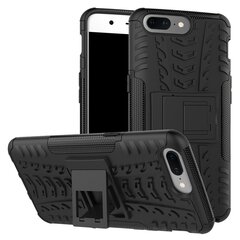 Противоударный чехол „Kickstand“ - черный (OnePlus 7) цена и информация | Чехлы для телефонов | 220.lv