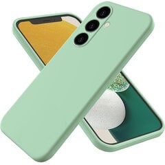 Твердый силиконовый чехол (TPU) „Shell“ - зелёный (Galaxy S24) цена и информация | Чехлы для телефонов | 220.lv