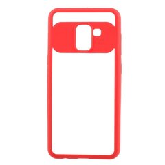 „FOCUS“ чехол - прозрачный / розовый (Galaxy S9+) цена и информация | Чехлы для телефонов | 220.lv