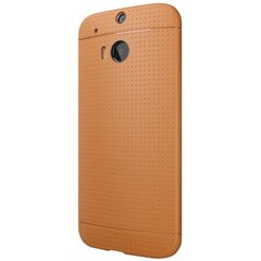 „Dots“ твердый силиконовый чехол (TPU) – коричневый (One M8 / One M8s) цена и информация | Чехлы для телефонов | 220.lv