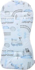 Двусторонний вкладыш в коляску  Babymam, Blue, 71x35 cm цена и информация | Аксессуары для колясок | 220.lv