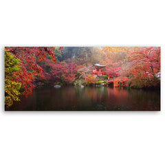 Glezna uz audekla, Japāņu dārzs цена и информация | Картины | 220.lv