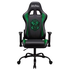 Spēļu krēsls Subsonic Pro Harry Potter Slytherin, melns/zaļš цена и информация | Офисные кресла | 220.lv