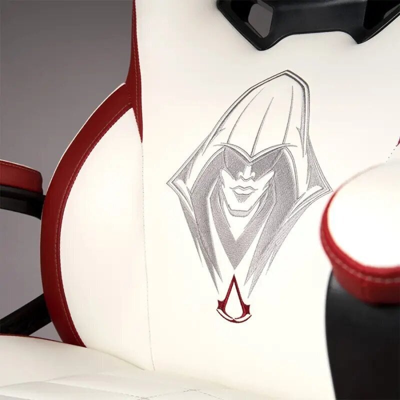 Spēļu krēsls Subsonic Junior Assassins Creed, balts/sarkans цена и информация | Biroja krēsli | 220.lv