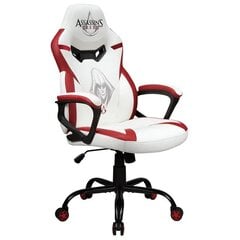 Spēļu krēsls Subsonic Junior Assassins Creed, balts/sarkans cena un informācija | Biroja krēsli | 220.lv