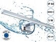 Sonoma ozolkoka spogulis, 3L plaukti, LED lampa cena un informācija | Vannas istabas spoguļi | 220.lv