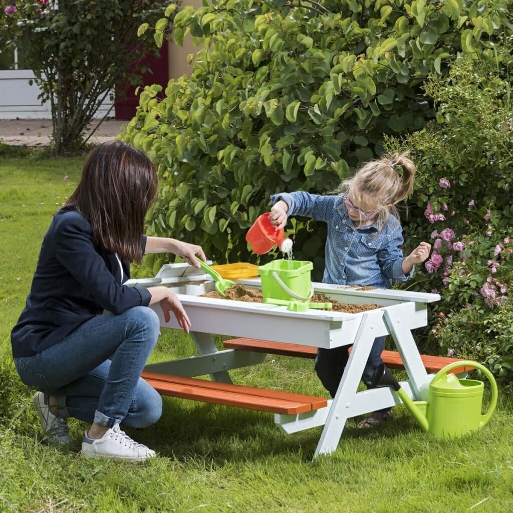 Bērnu galda un krēslu komplekts Trigano, 100 x 97 x 57 cm cena un informācija | Dārza galdi | 220.lv