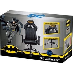 Spēļu krēsls Subsonic Pro Batman, melns cena un informācija | Biroja krēsli | 220.lv