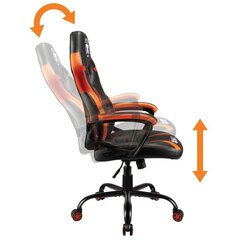 Spēļu krēsls Subsonic Call Of Duty, melns/oranžs cena un informācija | Biroja krēsli | 220.lv